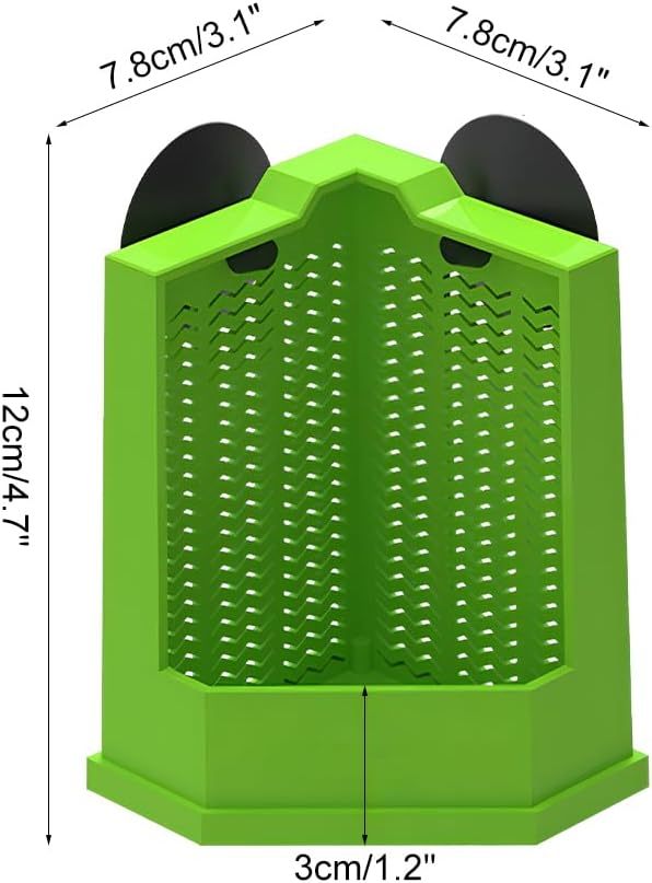 Corner Mounted Reptile Feeder Box