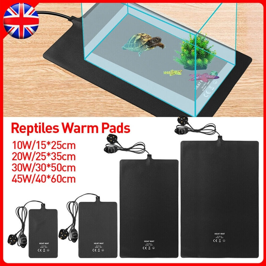 Adjustable Reptile Heat Mat – 10W to 45W | RRD Keeper Series