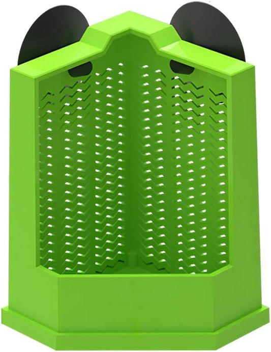 Corner Mounted Reptile Feeder Box
